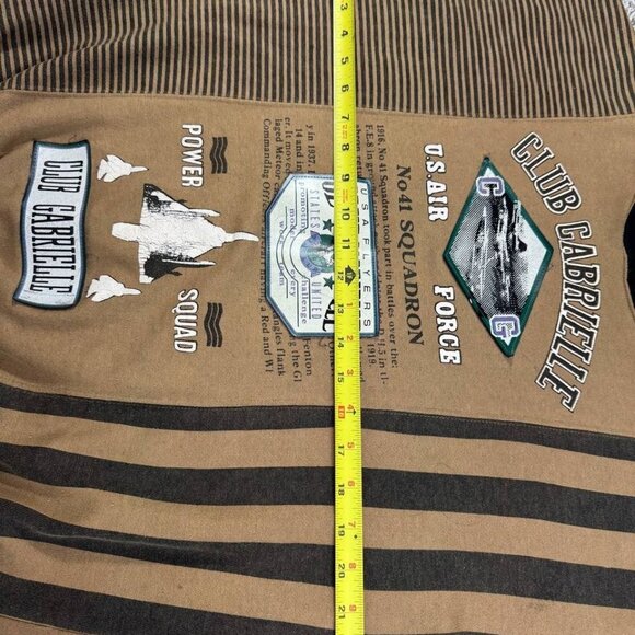 Vintage Gabrielle Club Gabrielle U.S. Air Force Sweatshirt Made in Korea Size M - Picture 6 of 10